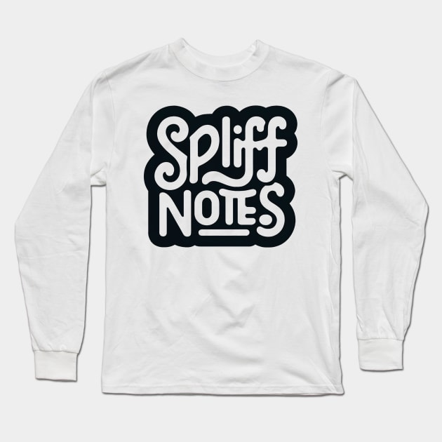 Spliff Notes Long Sleeve T-Shirt by DanLeBatard